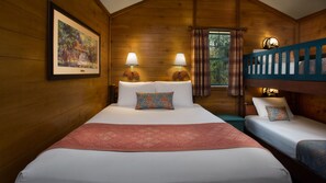 Wilderness Cabin | 1 bedroom, hypo-allergenic bedding, in-room safe, desk