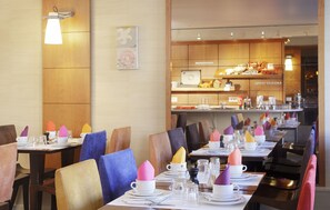 Daily buffet breakfast (EUR 14 per person)