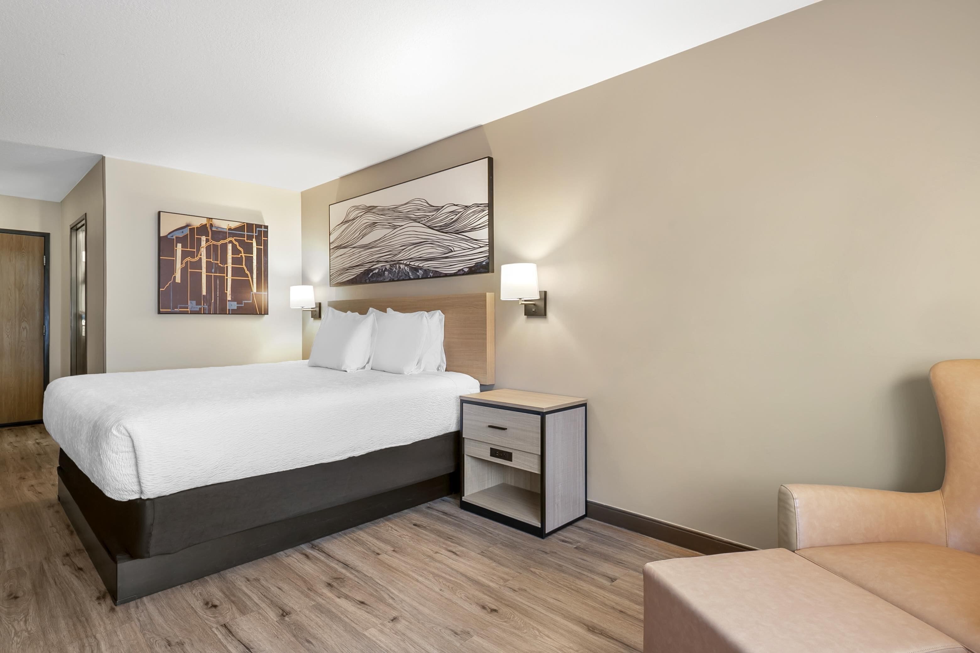 In-room safe, desk, blackout curtains, iron/ironing board