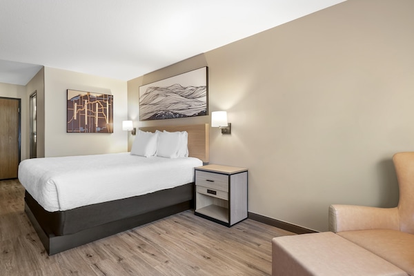 In-room safe, desk, blackout drapes, iron/ironing board