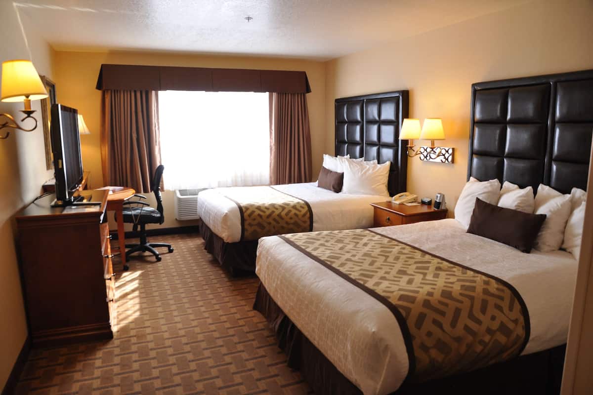 In-room safe, desk, blackout curtains, iron/ironing board
