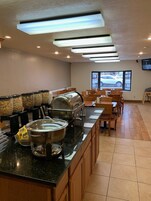 Desayuno de autoservicio incluido todos los días 