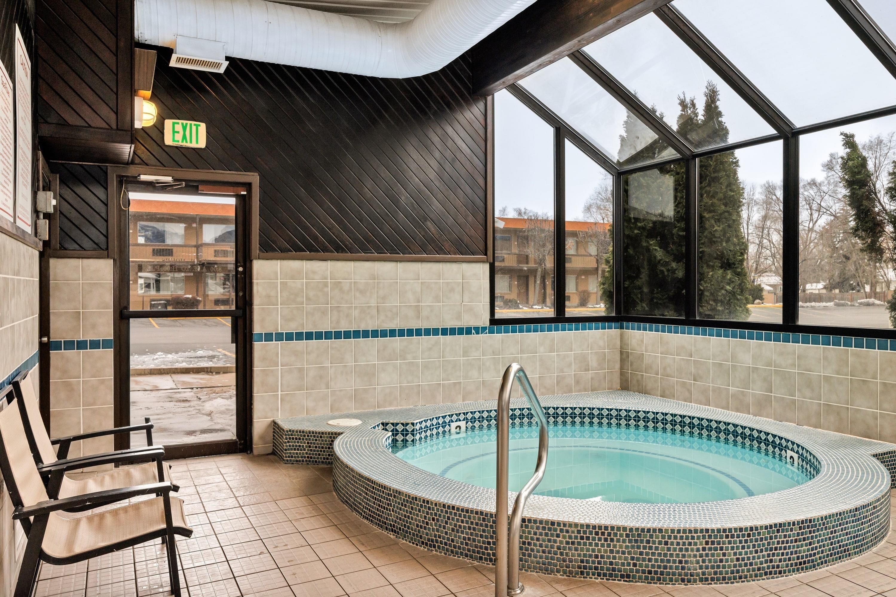 Una piscina techada