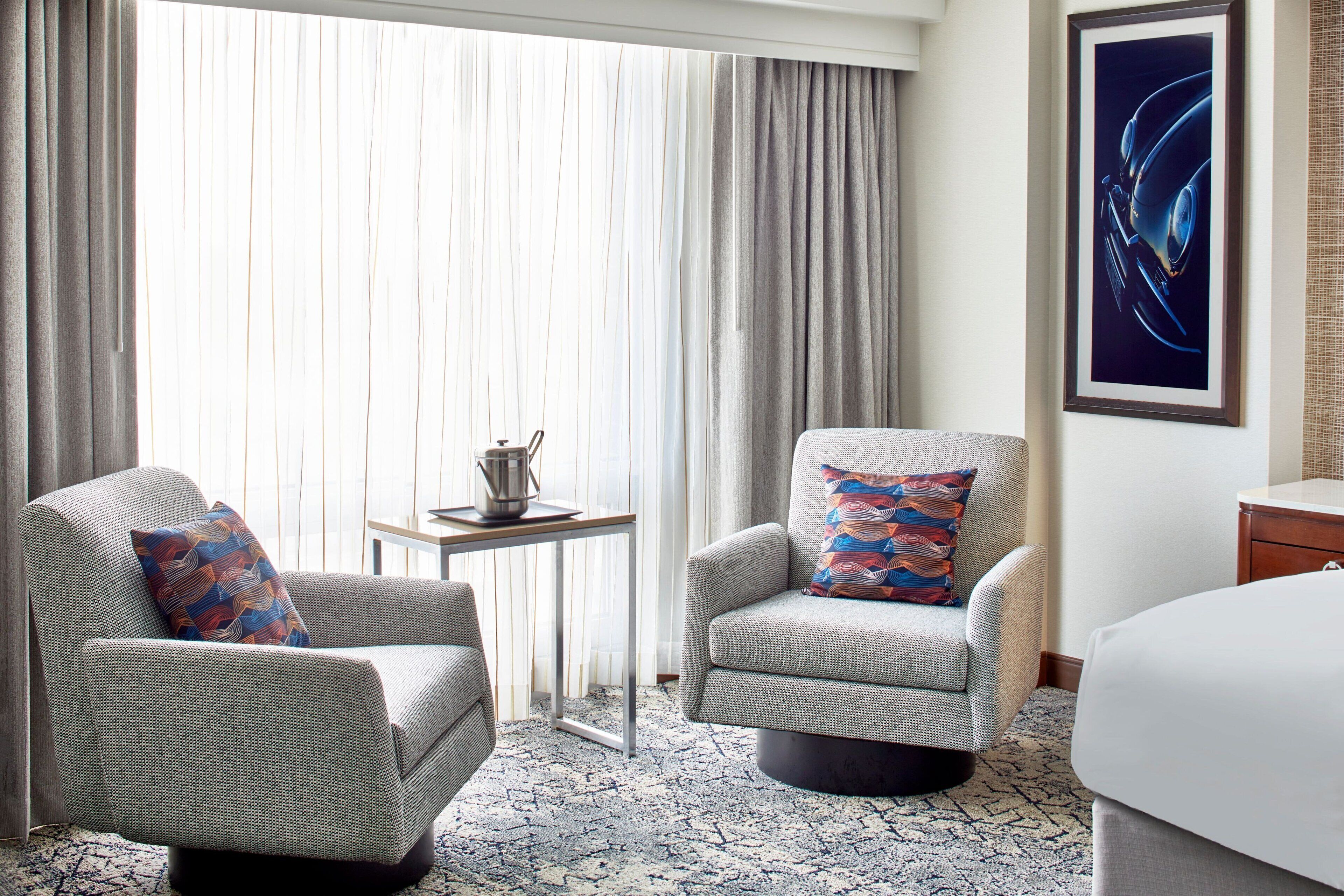 premium bedding, down duvets, pillow-top beds, in-room safe