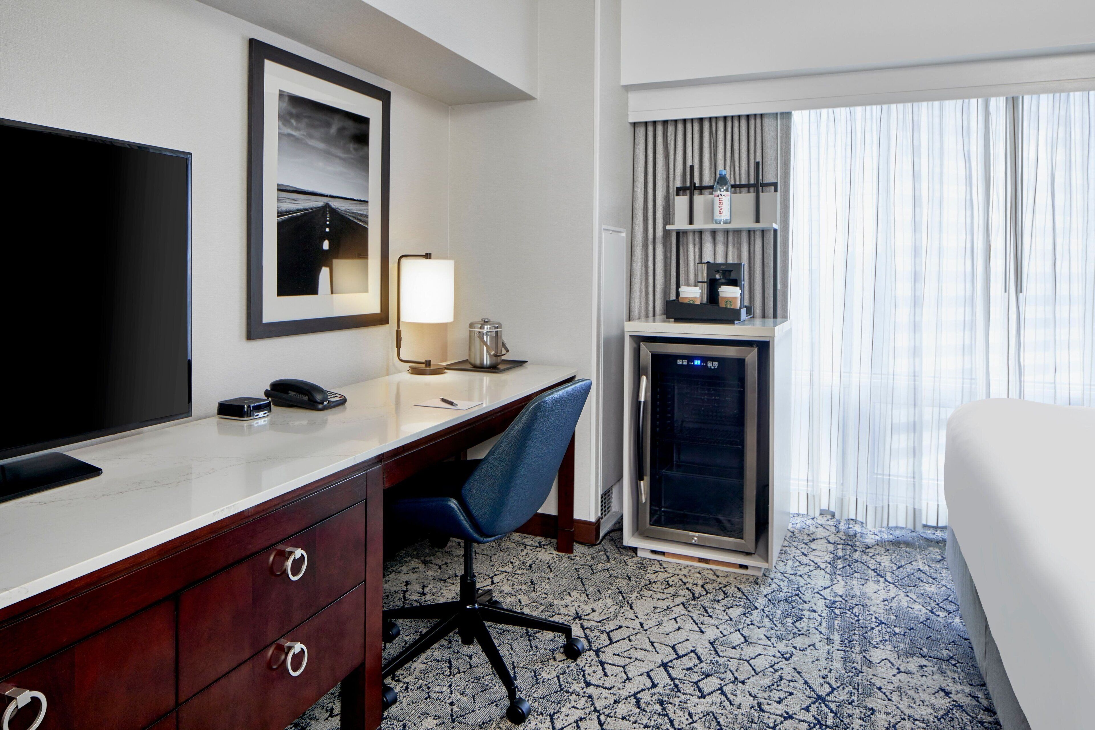 traditional room, 1 king bed, non smoking | premium bedding, down duvets, pillow-top beds, in-room safe