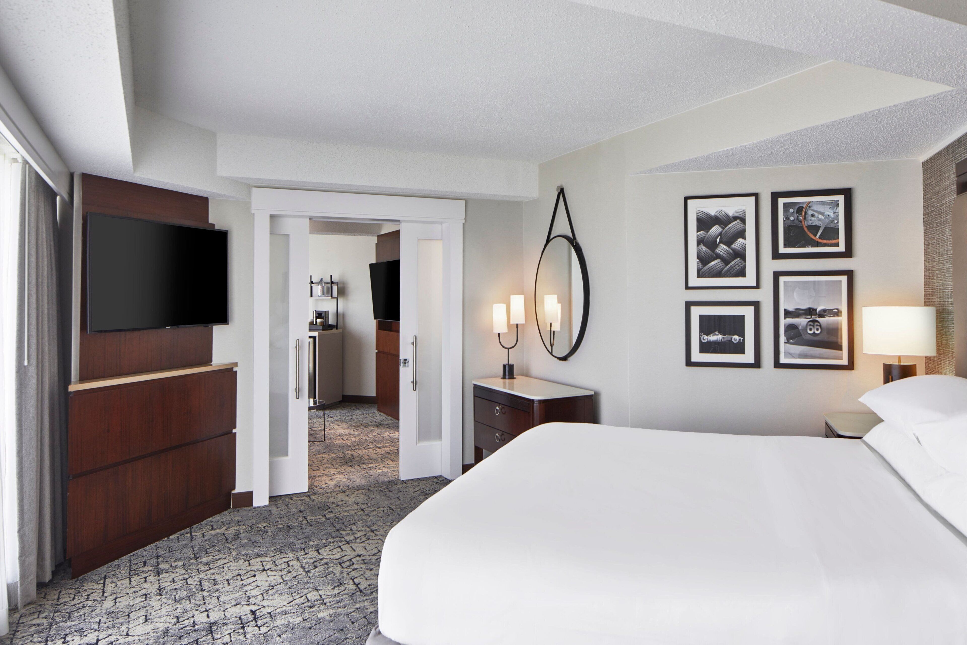 suite, 1 king bed with sofa bed | premium bedding, down duvets, pillow-top beds, in-room safe