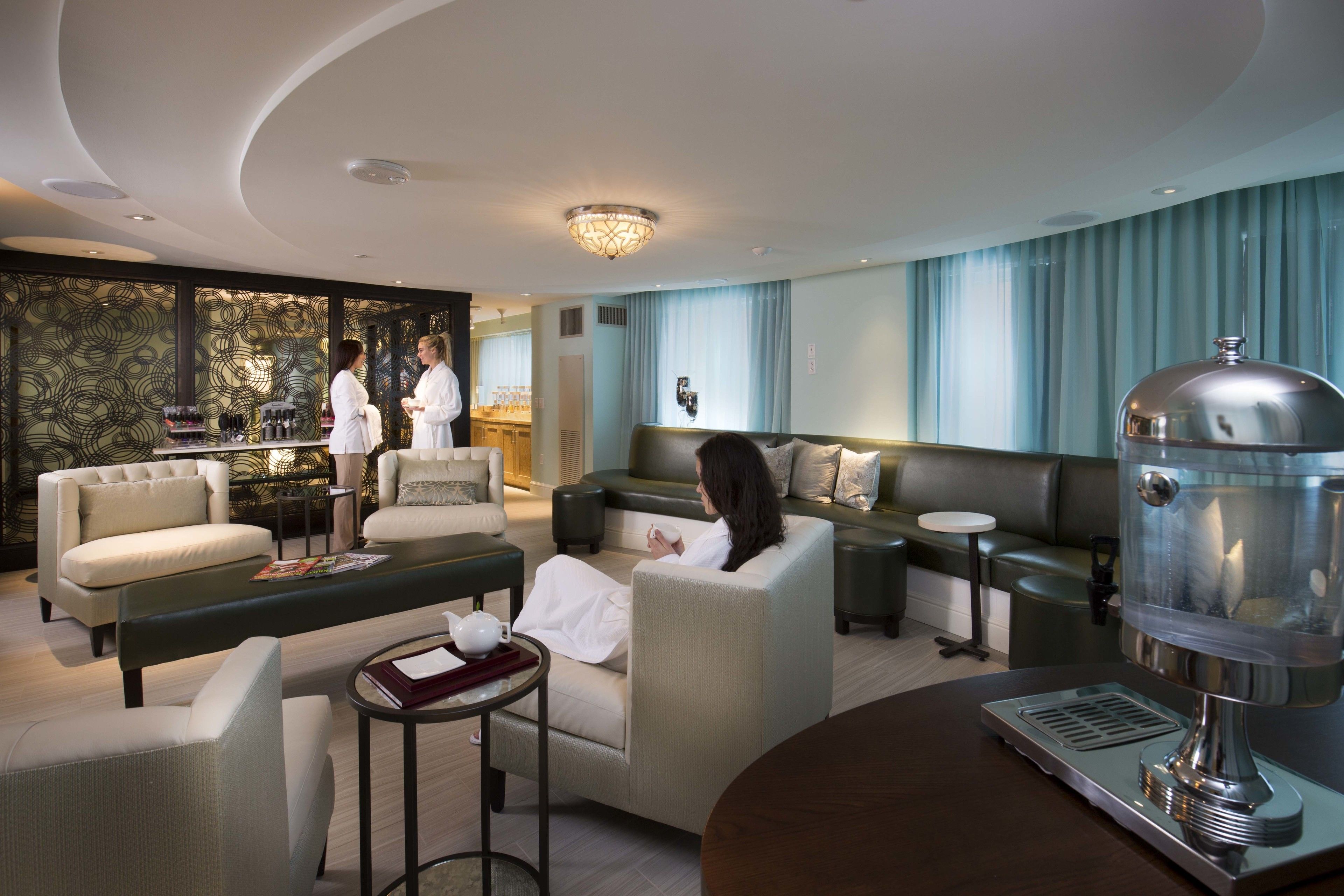 couples treatment room(s), hot tub, steam room, body treatments