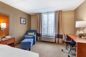 Room, 1 King Bed, Accessible, Non Smoking | Iron/ironing board, free cribs/infant beds, free WiFi, bed sheets