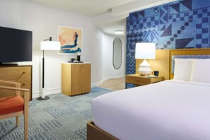 Chambre, 1 très grand lit
