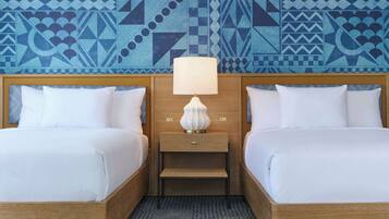 Studio, 2 Double Beds | Hypo-allergenic bedding, in-room safe, desk, blackout drapes