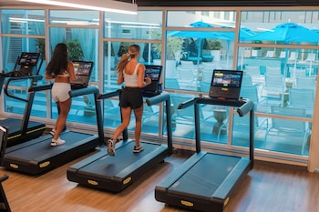 Fitness center at OUTRIGGER Waikiki Paradise Hotel