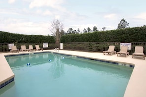 Seasonal outdoor pool