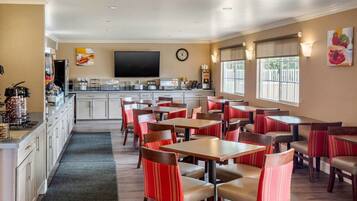 Free daily full breakfast