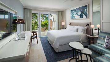 Egyptian cotton sheets, premium bedding, pillow-top beds, in-room safe