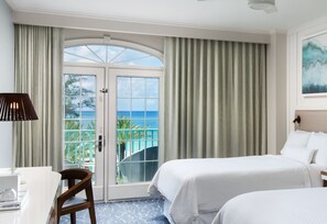 Room, 2 Double Beds, Non Smoking, Pool View | View from room