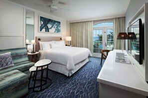 Egyptian cotton sheets, premium bedding, pillow-top beds, in-room safe - The Westin Grand Cayman Seven Mile Beach Resort & Spa (Seven Mile Beach)