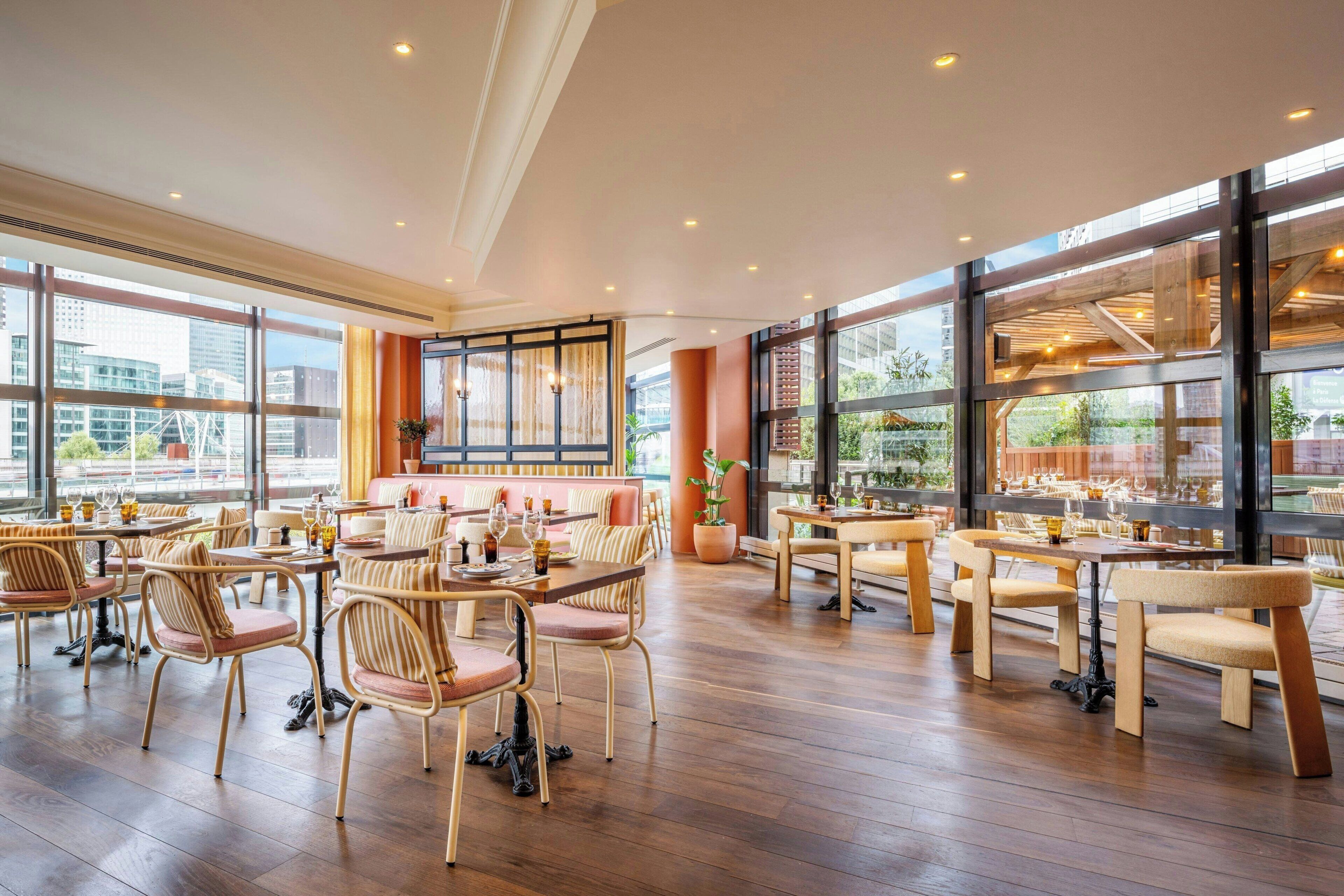 breakfast, lunch served; mediterranean cuisine, al fresco dining