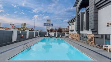 Seasonal outdoor pool