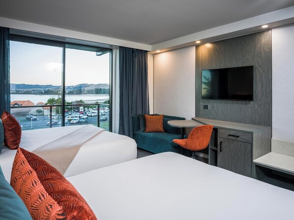 Superior Room, 2 Queen Beds, Balcony (Lakefacing) | View from room - Millennium Hotel Rotorua (Rotorua)
