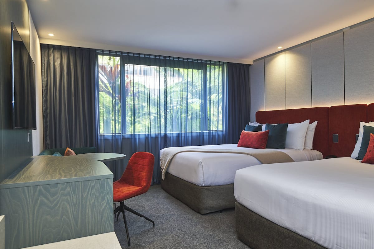 Superior Room, 2 Queen Beds | 1 bedroom, in-room safe, desk, blackout drapes