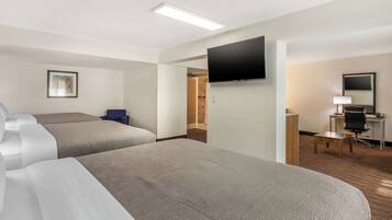 Suite, Multiple Beds, Accessible, Non Smoking | Premium bedding, desk, iron/ironing board, free cribs/infant beds