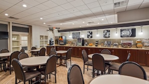 Breakfast area