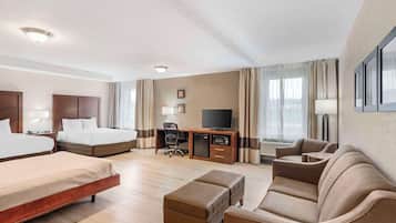In-room safe, desk, blackout drapes, iron/ironing board