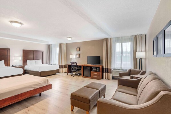 In-room safe, desk, blackout drapes, iron/ironing board
