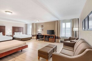 In-room safe, desk, blackout drapes, iron/ironing board