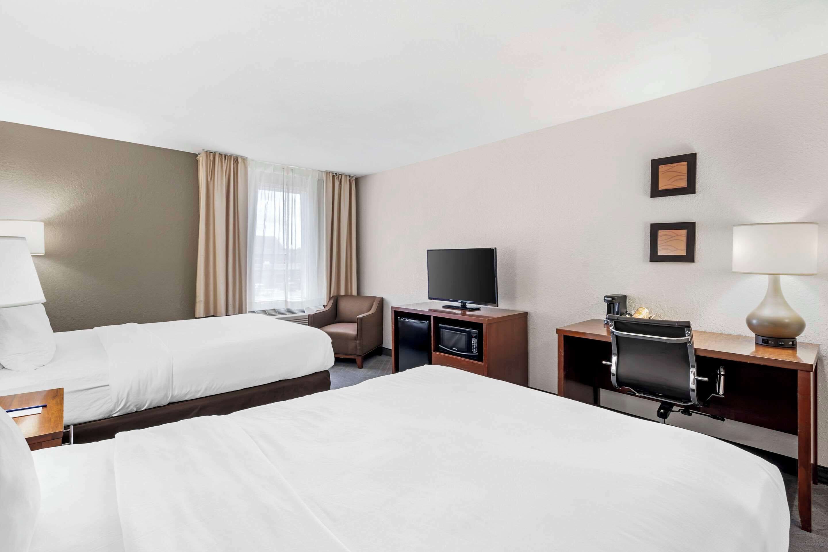 in-room safe, desk, blackout curtains, iron/ironing board