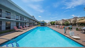 Seasonal outdoor pool