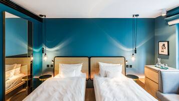 Superior-Doppelzimmer | Bettwäsche aus ägyptischer Baumwolle, hochwertige Bettwaren