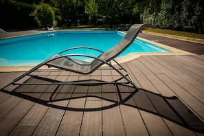 Seasonal outdoor pool