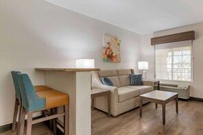 Suite, 1 Queen Bed, Non Smoking, Refrigerator & Microwave (Separate Living Room;with Sofabed) | Iron/ironing board, bed sheets - Best Western Desert Inn (Safford)