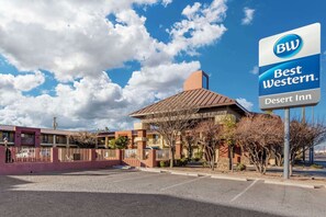 Guests can park their vehicles in the available parking lot.