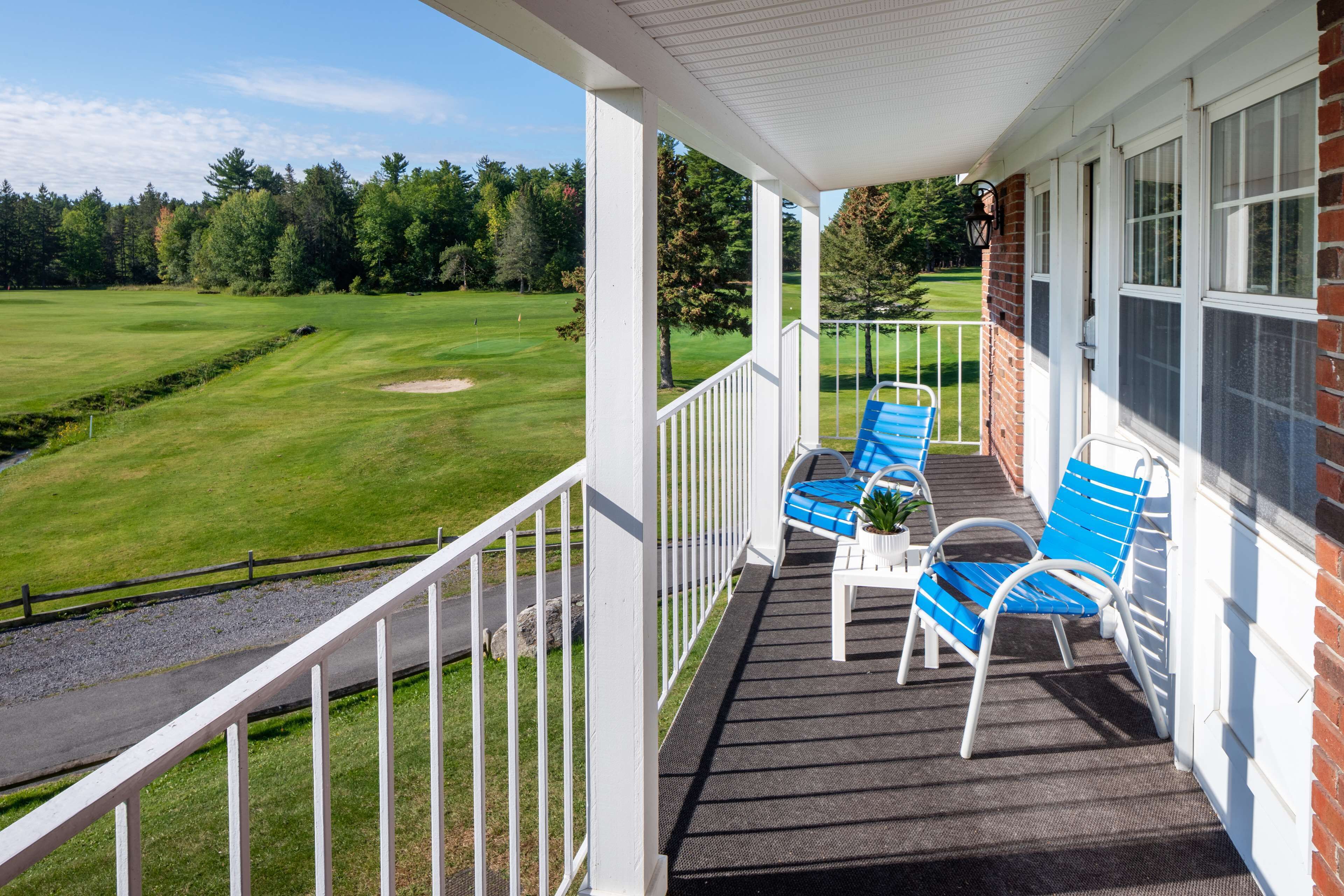 Vue depuis le balcon