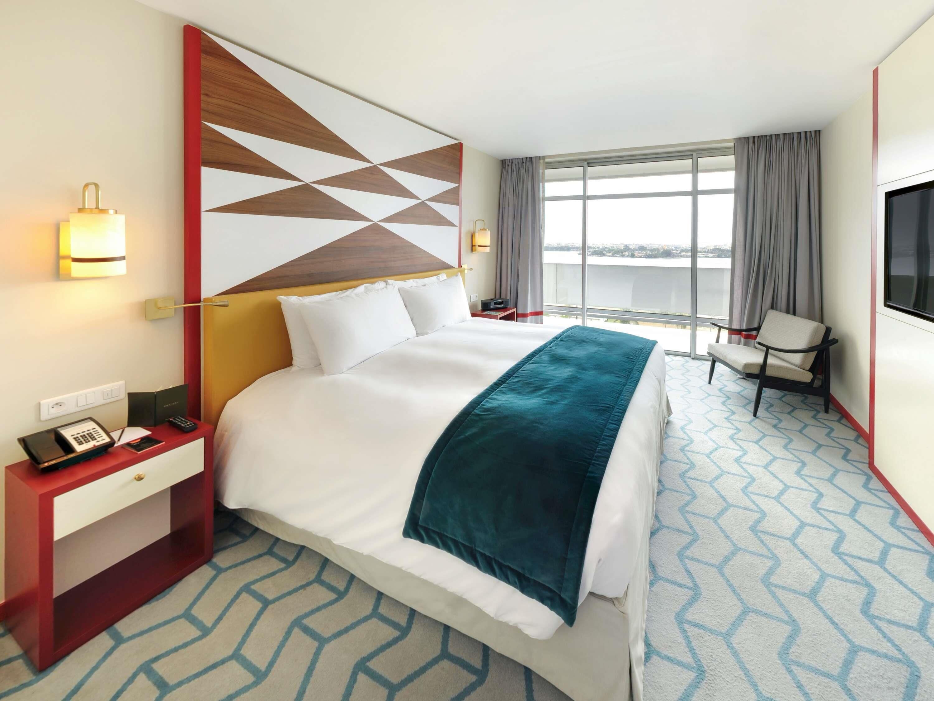 Seprai katun Mesir, seprai premium, bantalan ekstra lembut, dan minibar