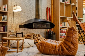 Sitteområde i lobbyen