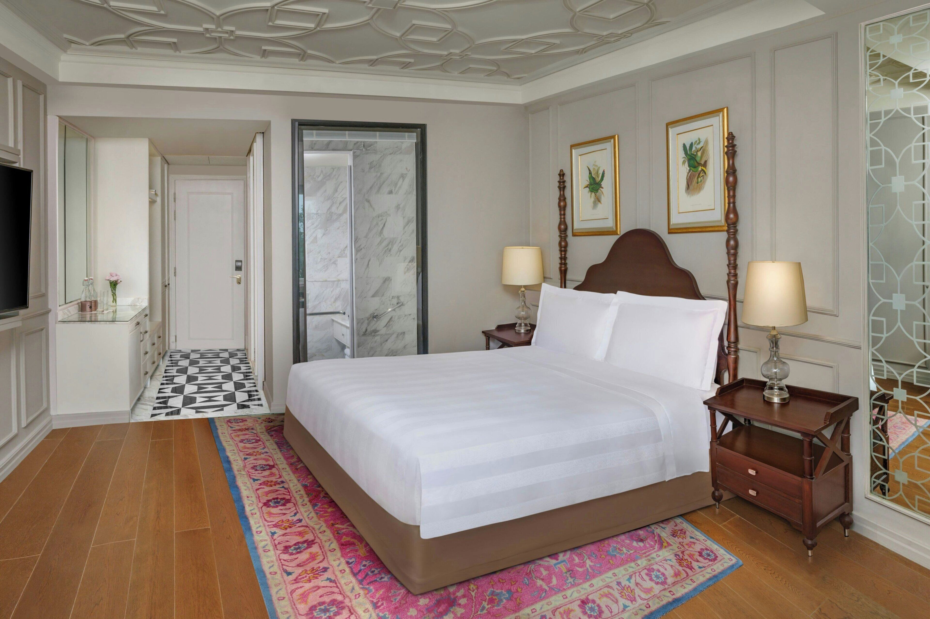 Habitación Club, 1 cama Queen size | Ropa de cama de alta calidad y camas con pillow-top 