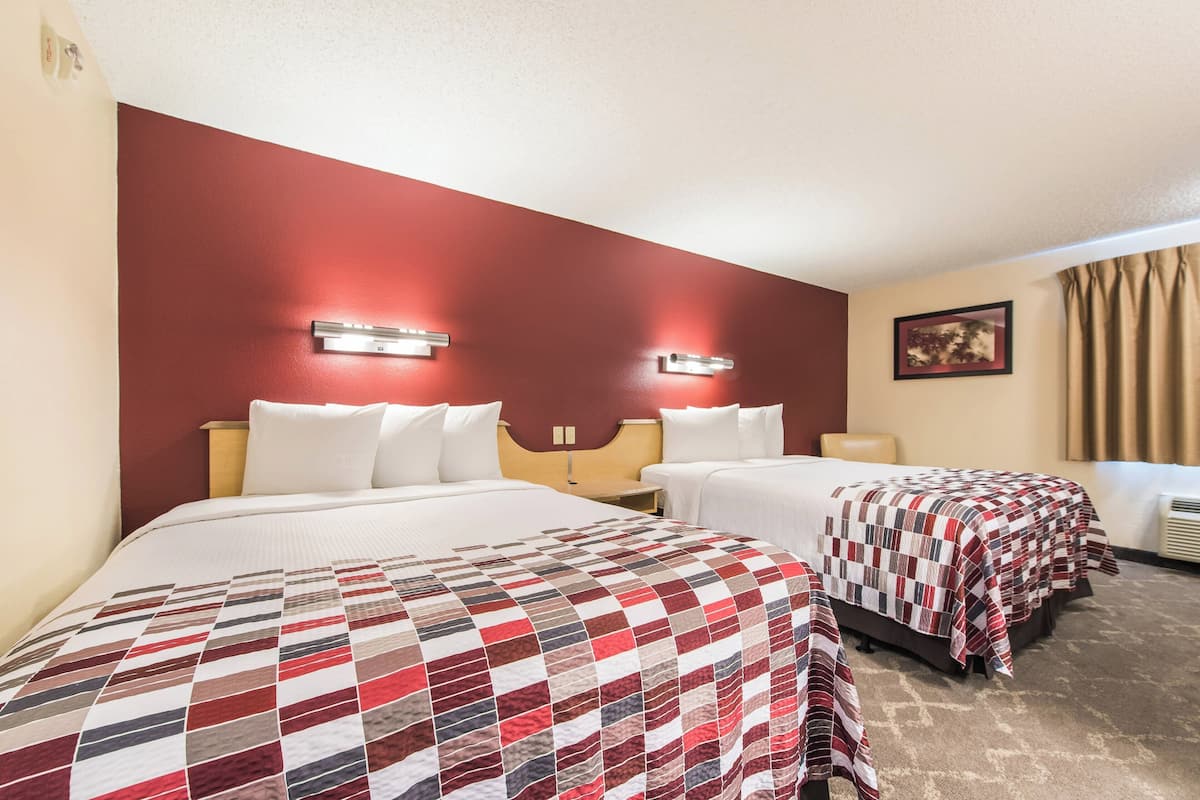 Blackout drapes, iron/ironing board, WiFi (free), bed sheets