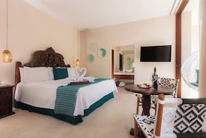 Premium bedding, in-room safe, individually decorated, blackout curtains