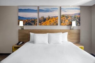 Escritorio, tabla de planchar con plancha, wifi gratis y ropa de cama 