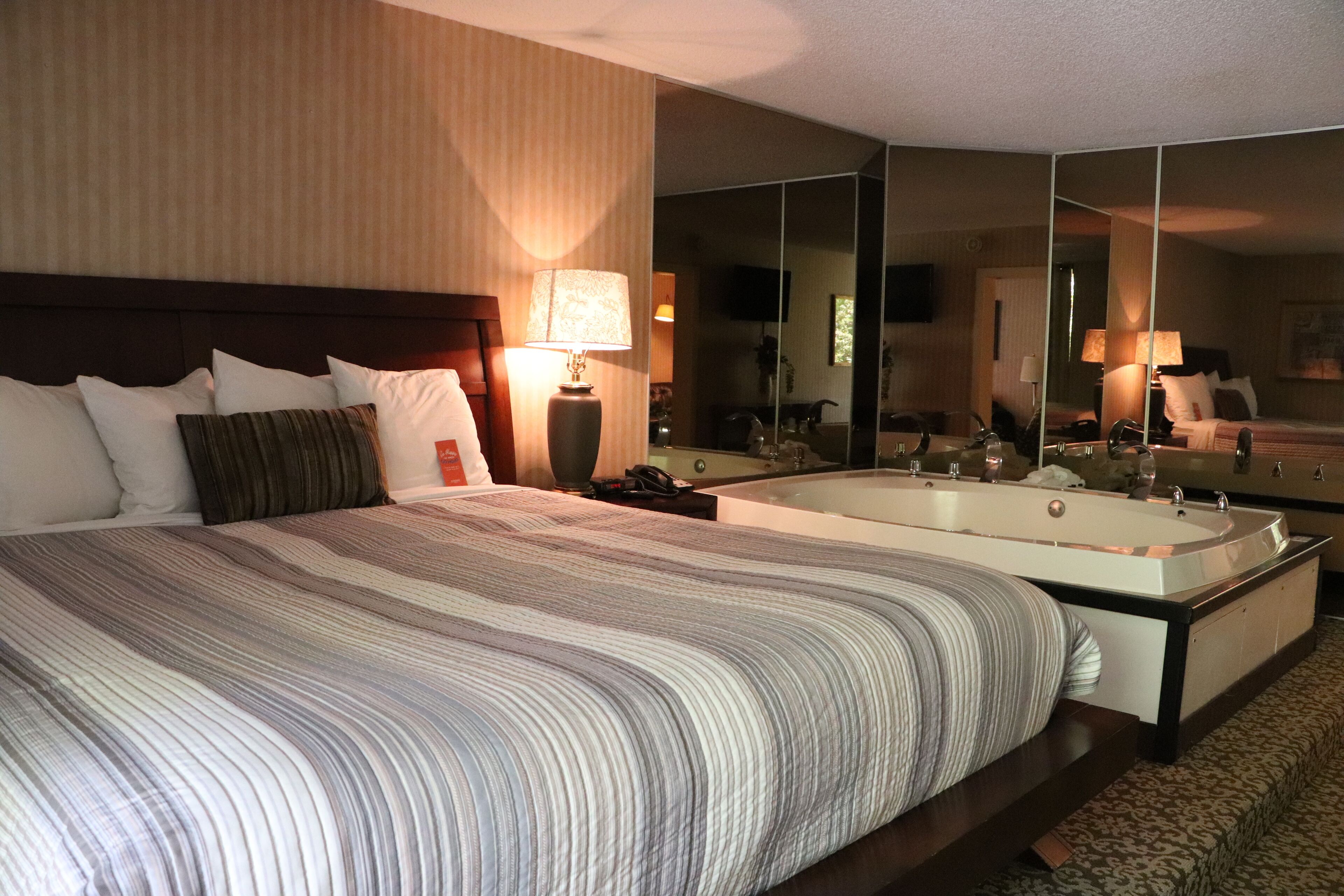 Deluxe Studio Suite, 1 King Bed, Non Smoking | In-room safe, desk, laptop workspace, iron/ironing board