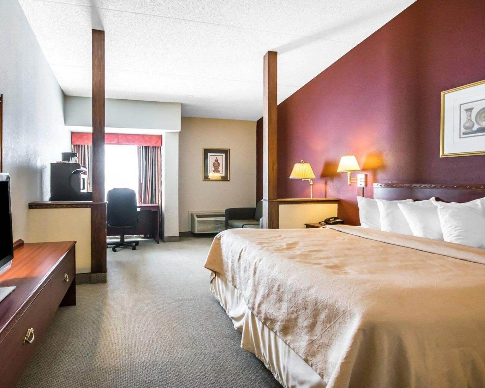 Desk, iron/ironing board, free WiFi, bed sheets