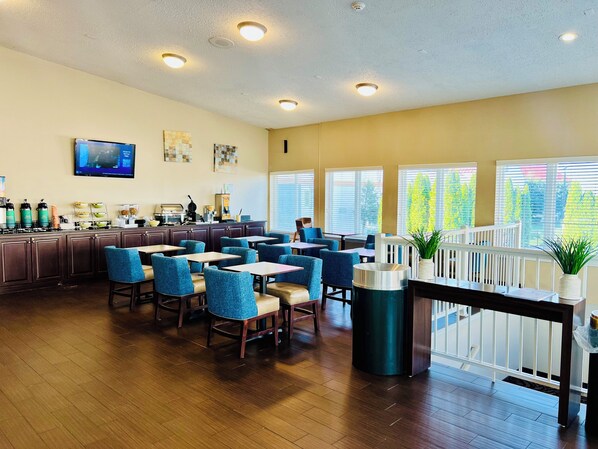 Gratis kontinental frukost varje dag