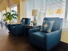 Lobby sitting area