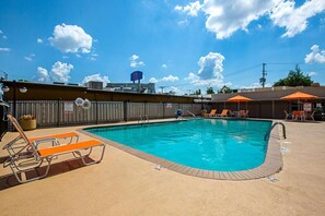 Seasonal outdoor pool