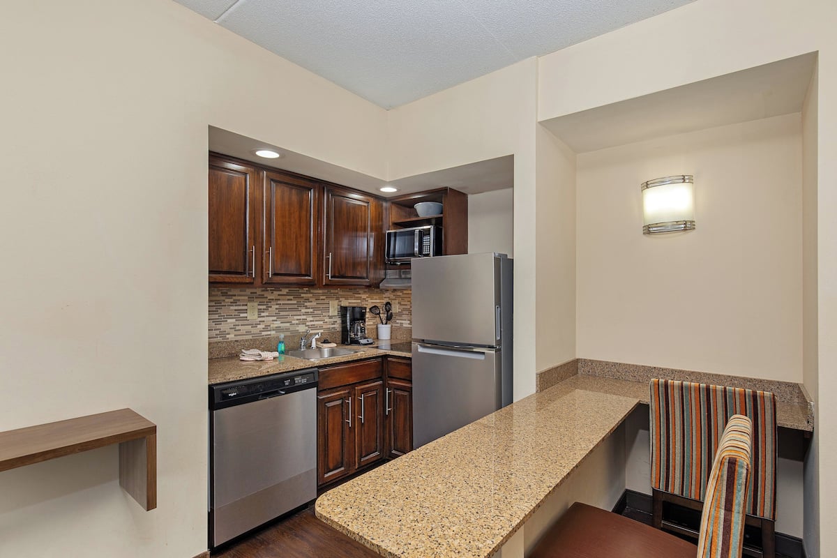 suite, 2 double beds | egyptian cotton sheets, premium bedding, desk, blackout curtains