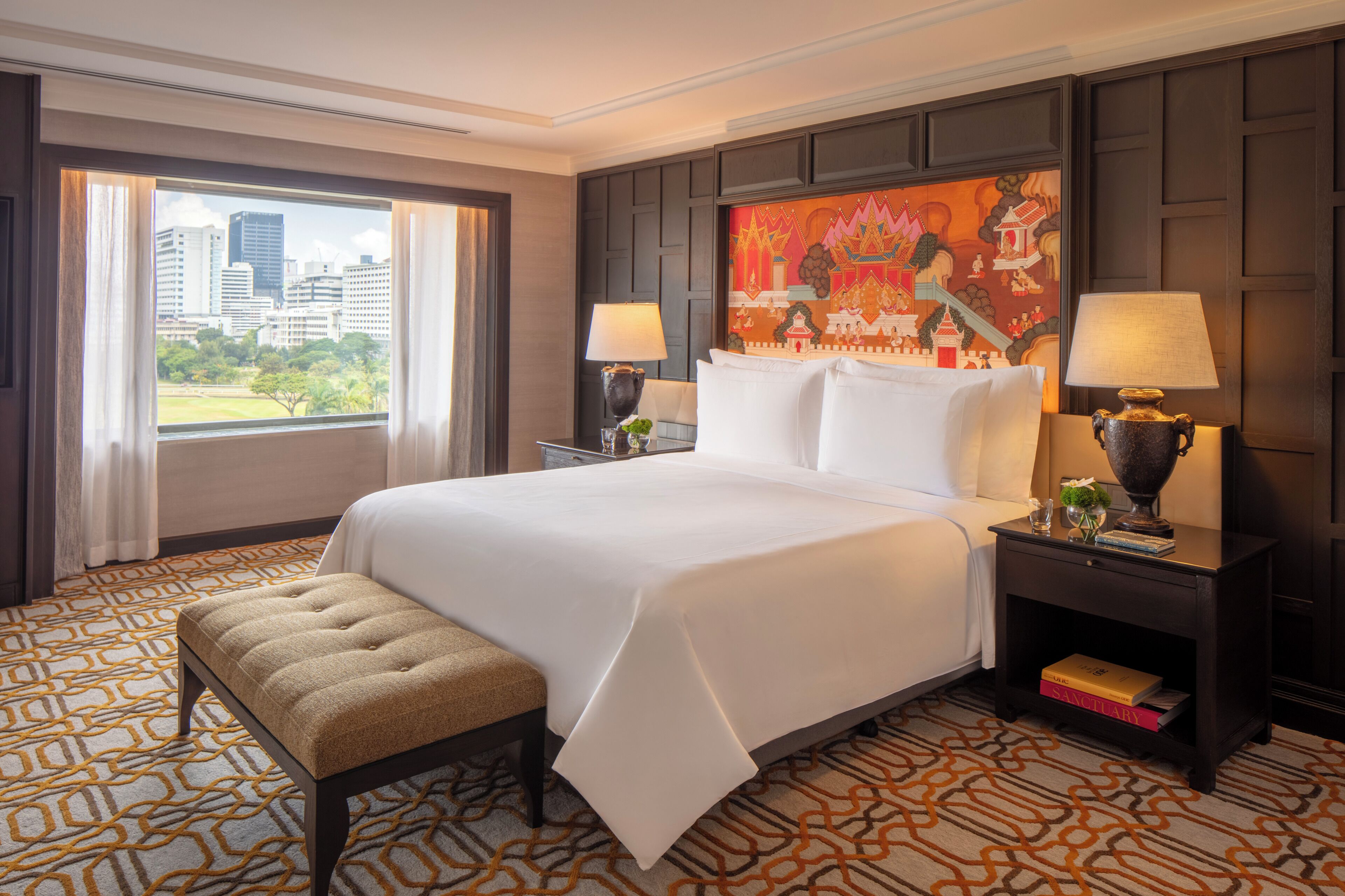 Luxury-Suite, 1 King-Bett, Zutritt zur Club Lounge (Siam Suite Room) | Hochwertige Bettwaren, Daunenbettdecken, Minibar, Zimmersafe