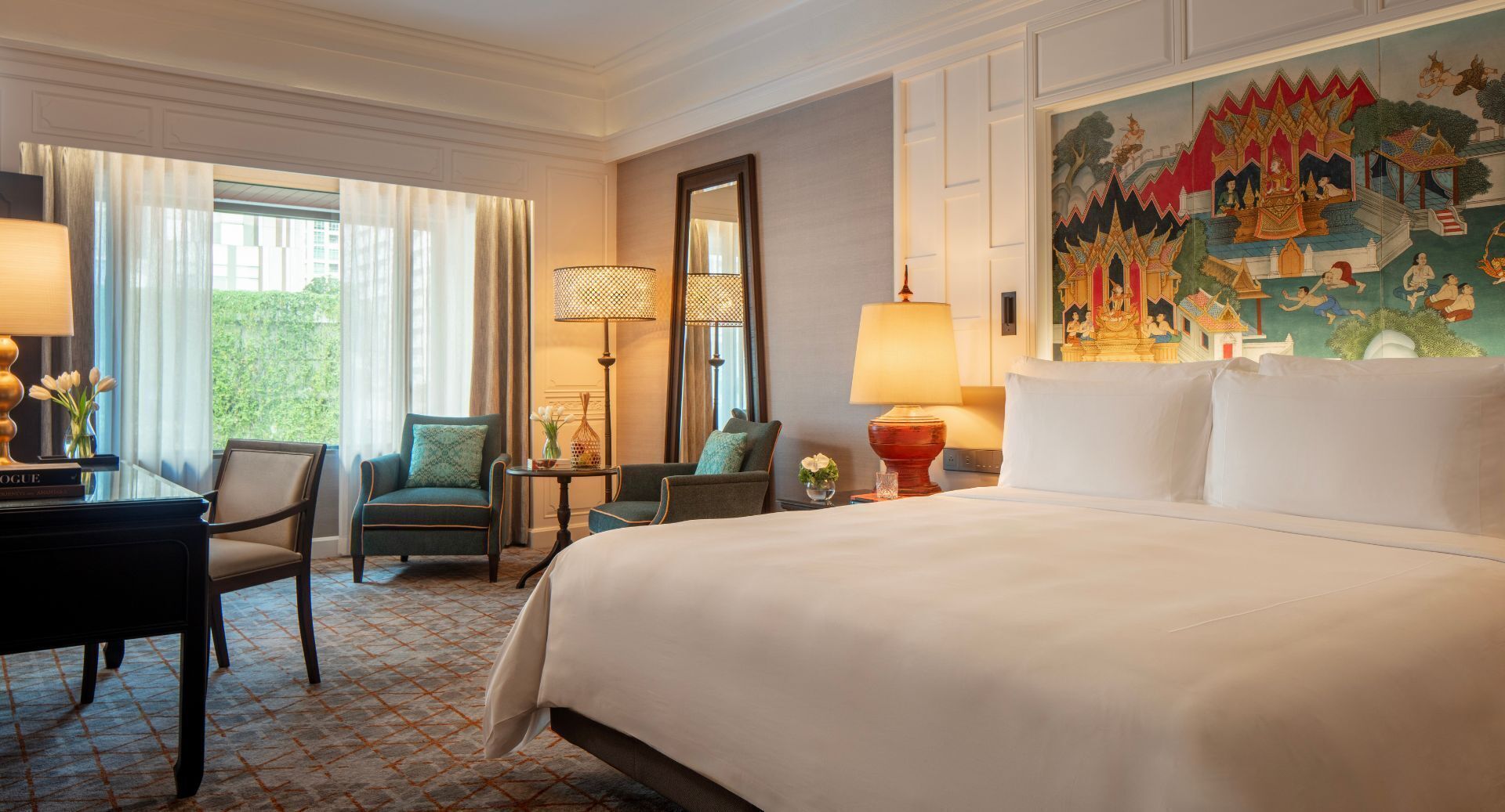 Premium bedding, down duvets, minibar, in-room safe